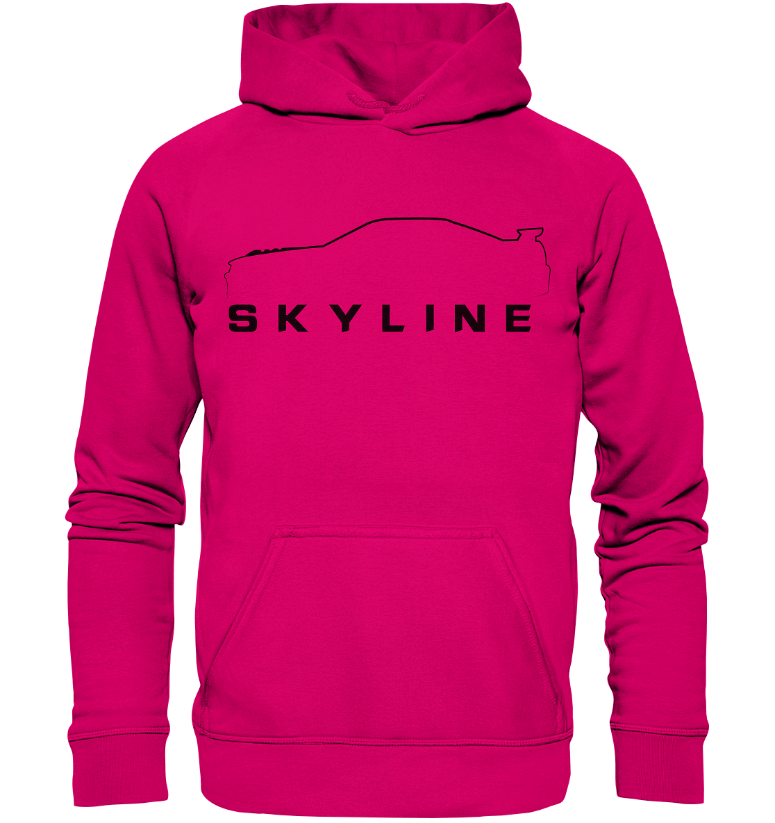 Nissan Skyline R34 Silhouette - Basic Unisex Hoodie - MotoMerch.de