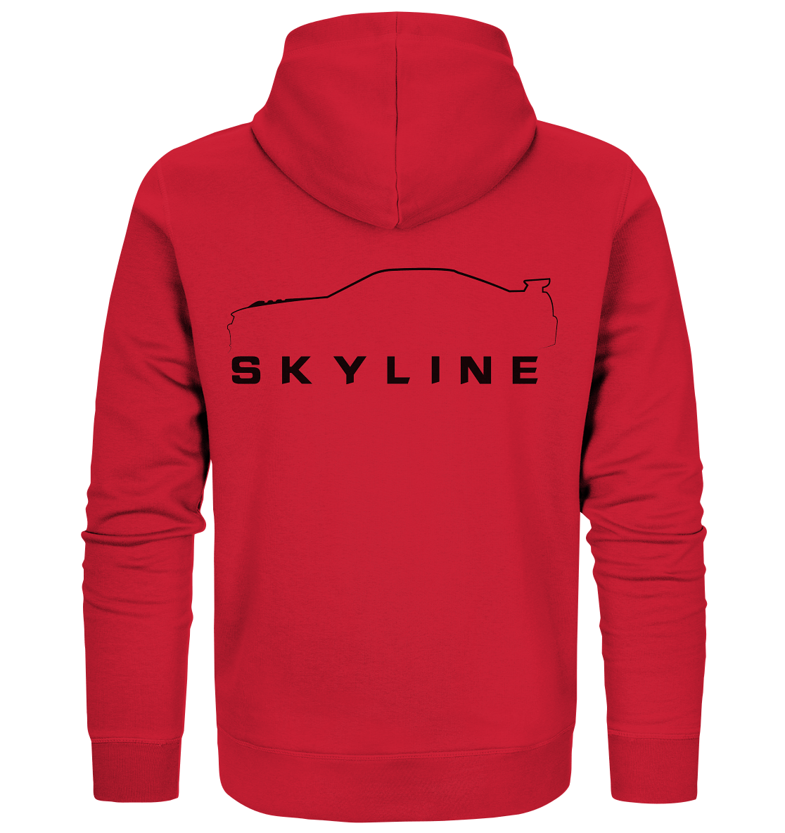 Nissan Skyline R34 Silhouette - Organic Zipper - MotoMerch.de