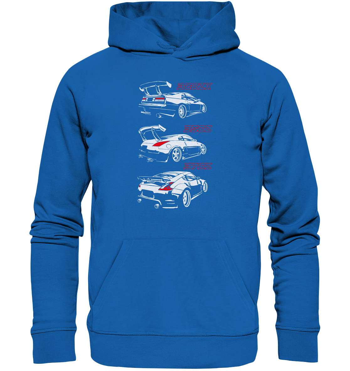 Nissan Z Generations - Premium Unisex Hoodie - MotoMerch.de