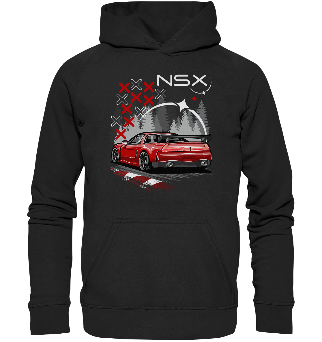 NSX NA1 - Basic Unisex Hoodie - MotoMerch.de