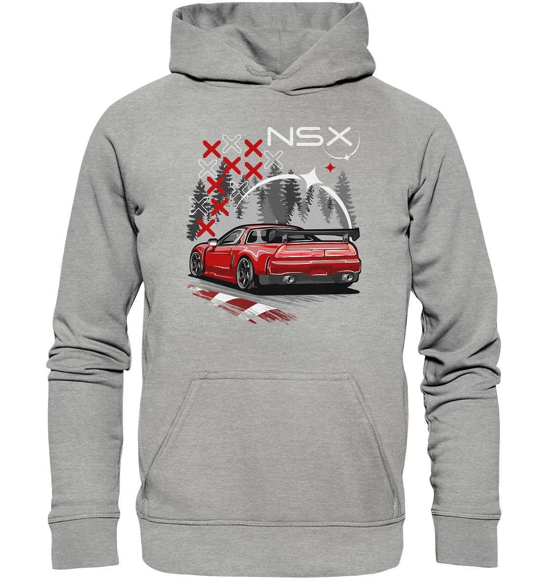 NSX NA1 - Basic Unisex Hoodie - MotoMerch.de