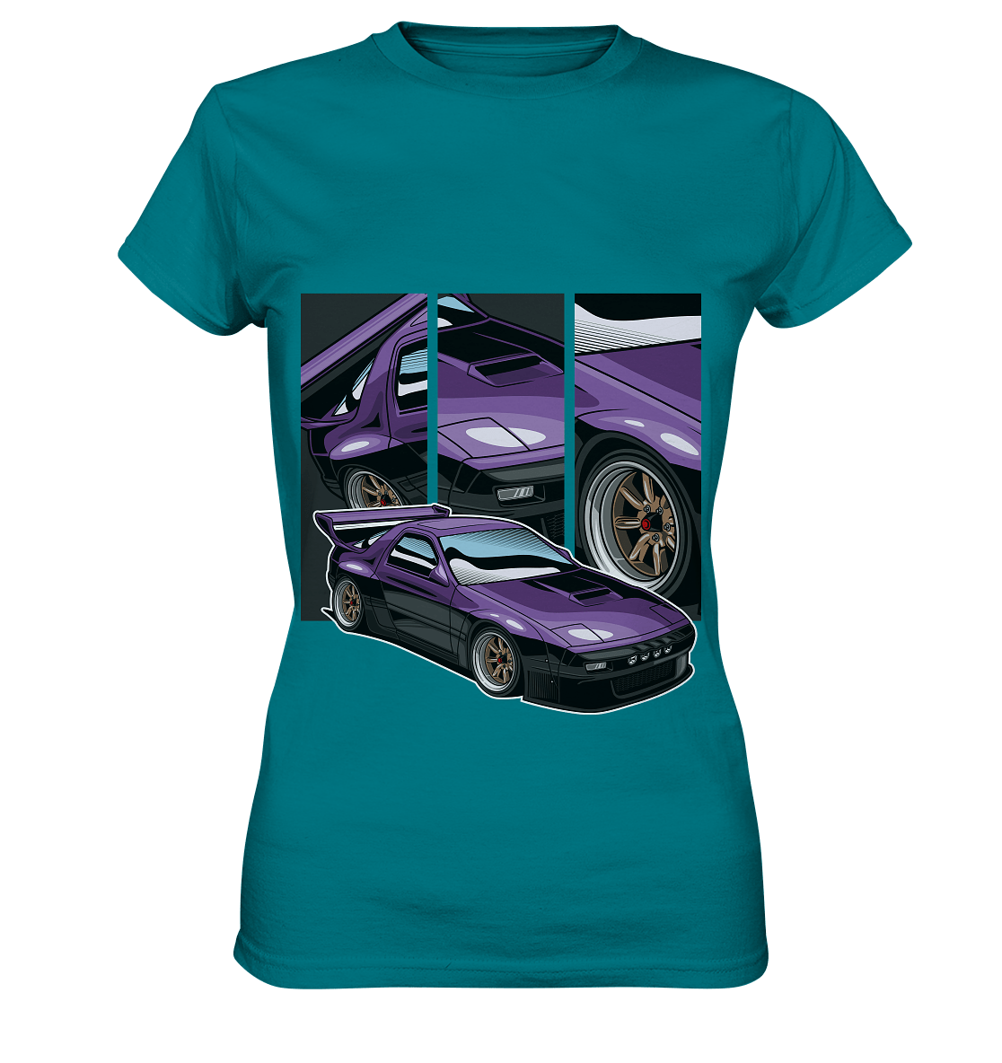 Pandem RX7 - Ladies Premium Shirt - MotoMerch.de