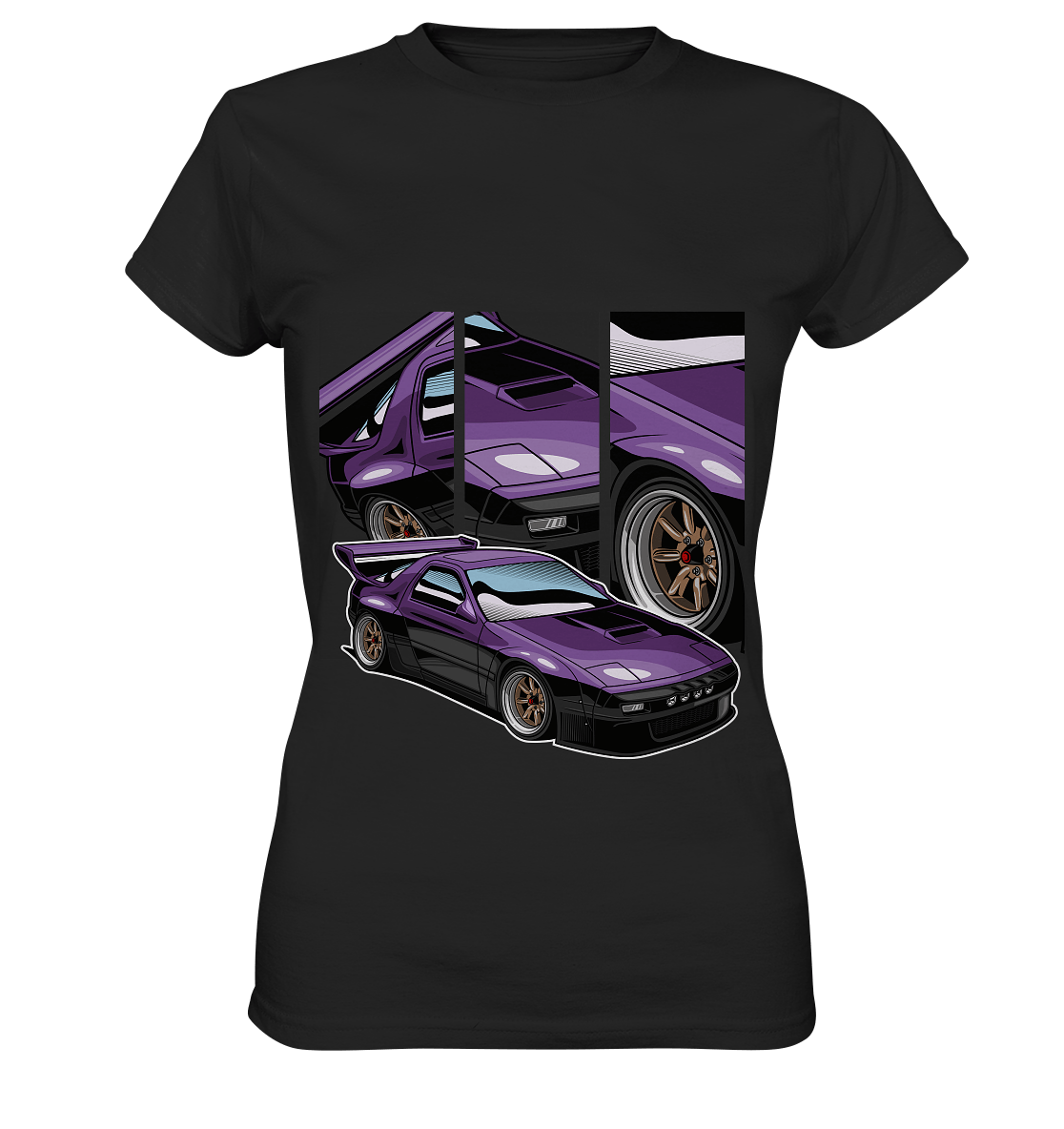 Pandem RX7 - Ladies Premium Shirt - MotoMerch.de