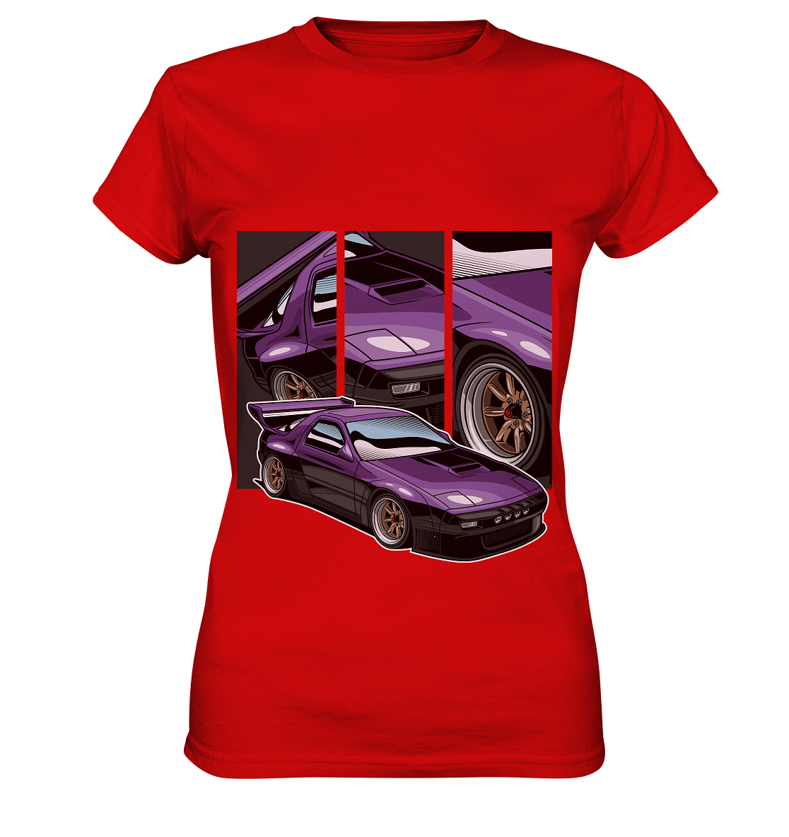 Pandem RX7 - Ladies Premium Shirt - MotoMerch.de