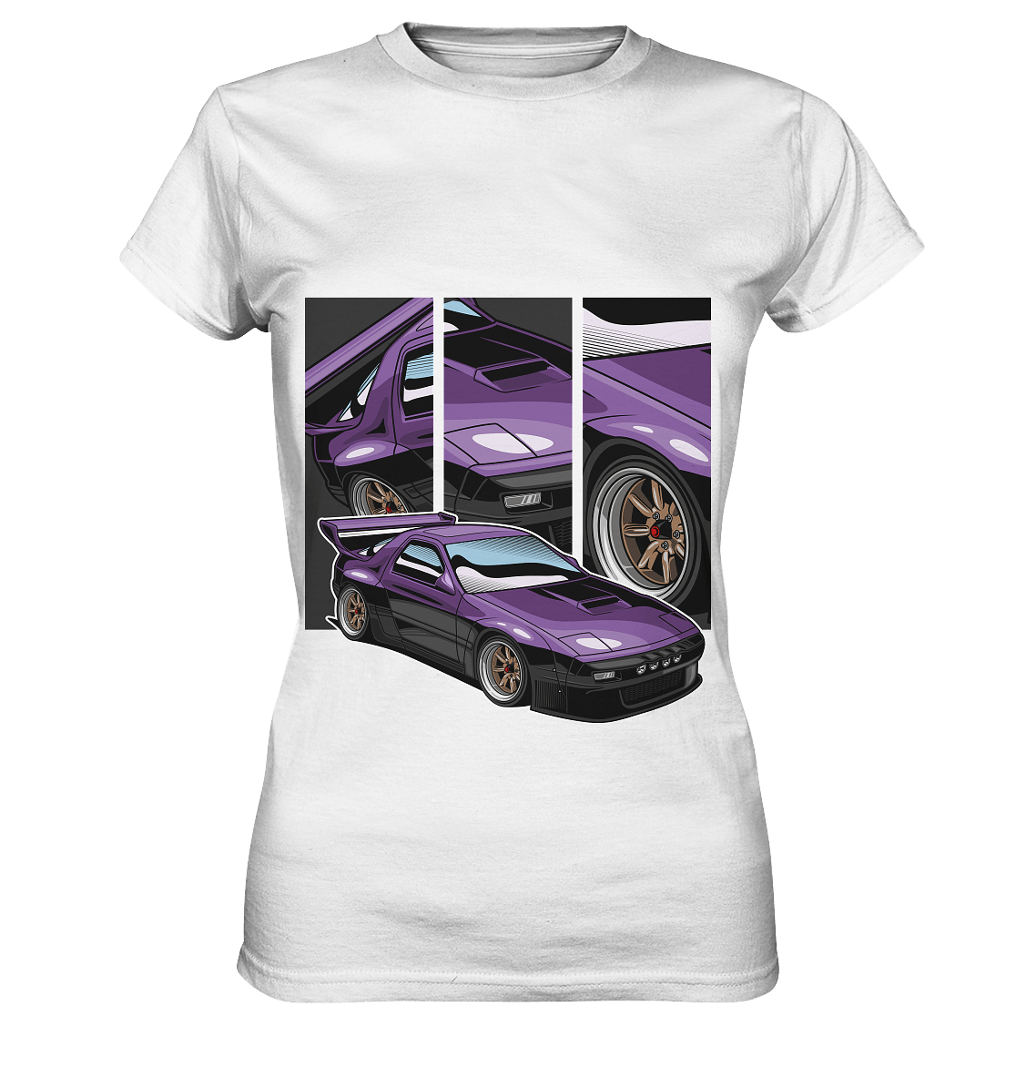 Pandem RX7 - Ladies Premium Shirt - MotoMerch.de