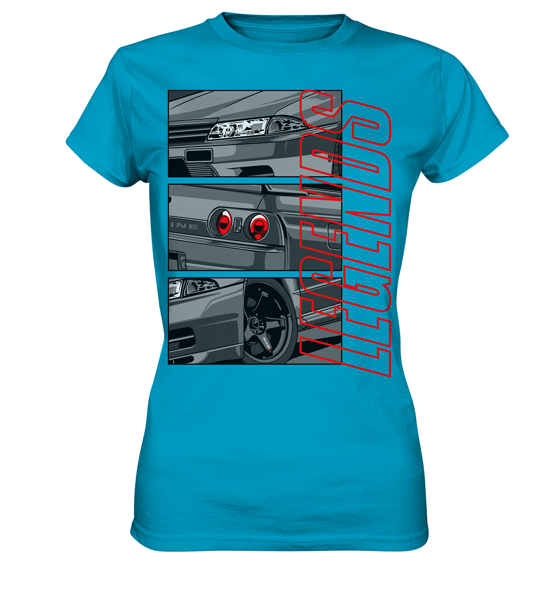 R32 Legends - Ladies Premium Shirt - MotoMerch.de
