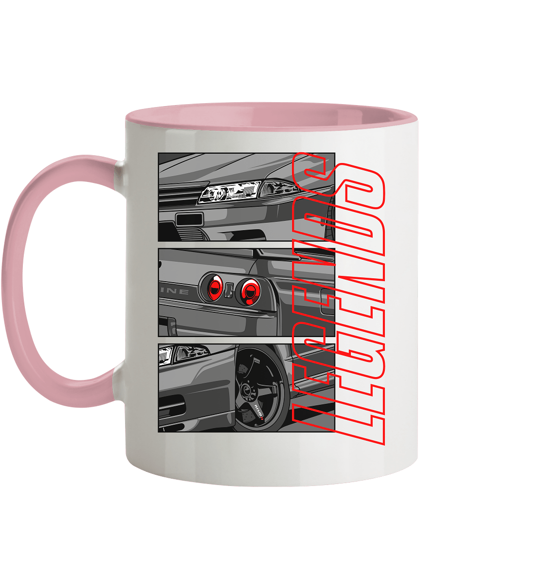 R32 Legends - Tasse zweifarbig - MotoMerch.de