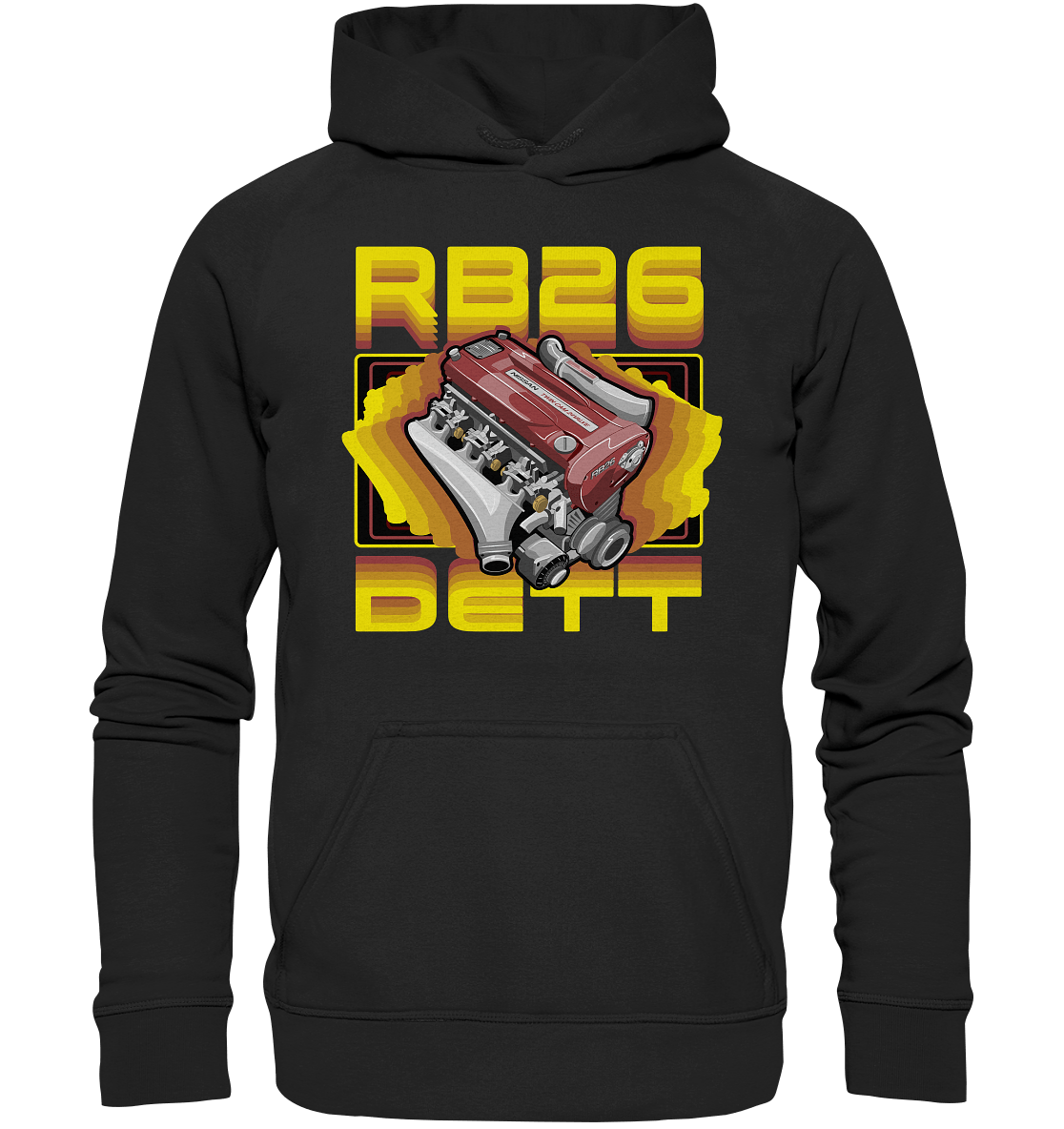 RB26DETT - Basic Unisex Hoodie - MotoMerch.de