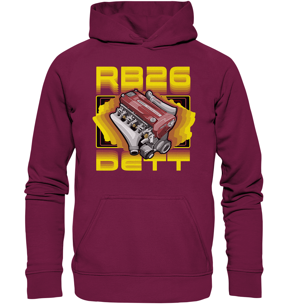 RB26DETT - Basic Unisex Hoodie - MotoMerch.de