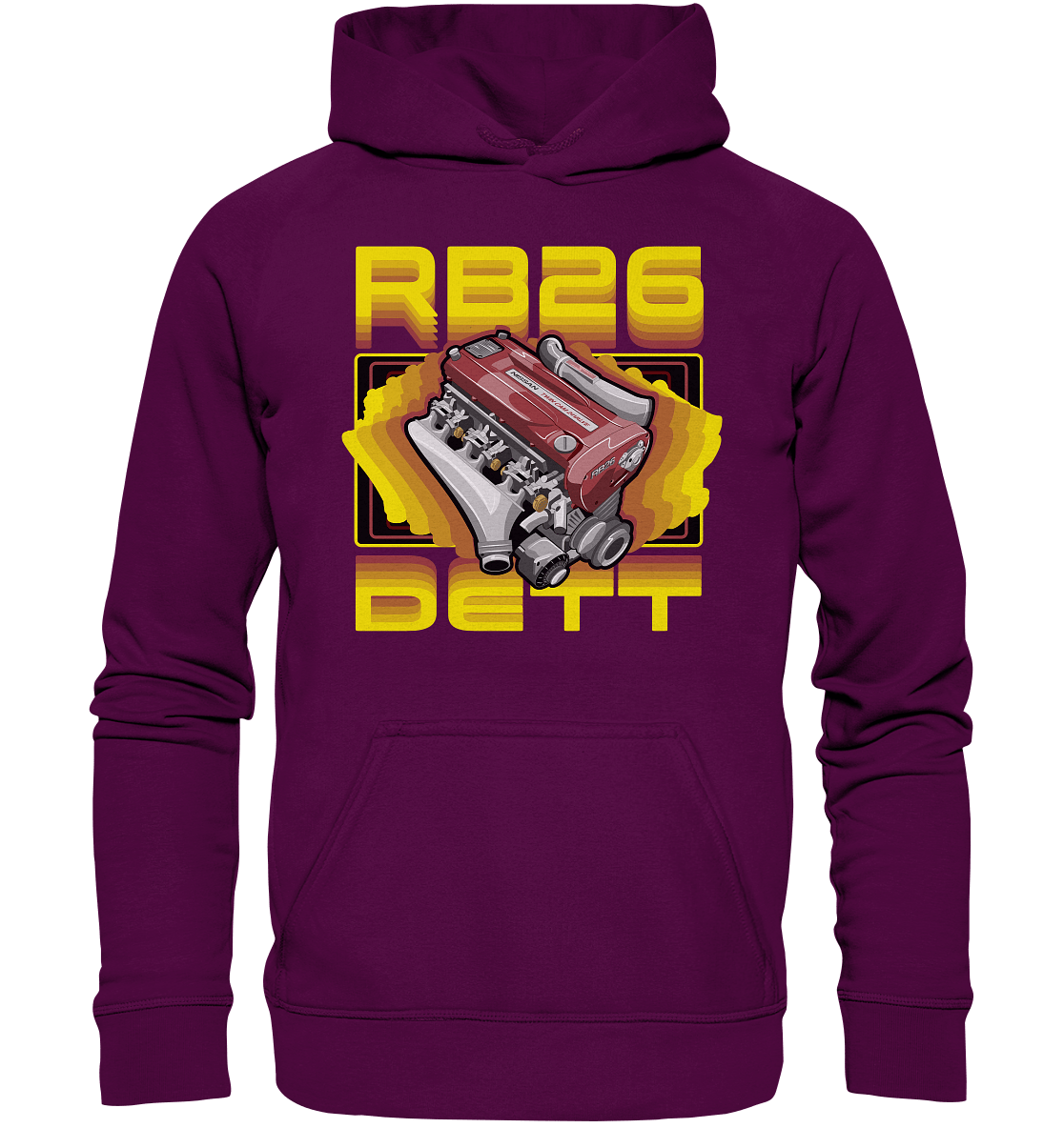 RB26DETT - Basic Unisex Hoodie - MotoMerch.de