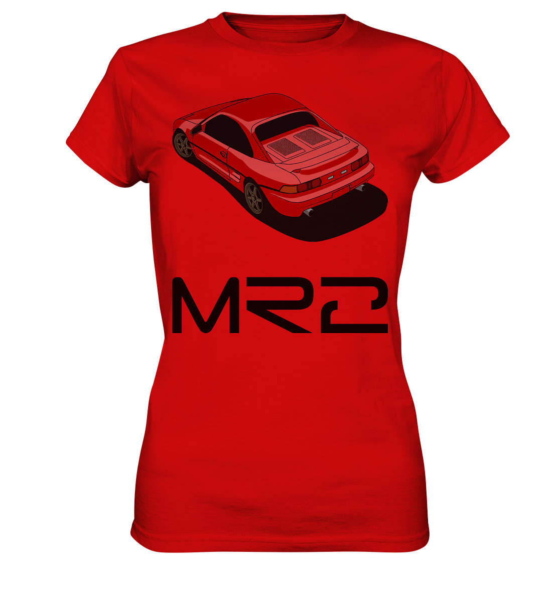 red MR2 - Ladies Premium Shirt - MotoMerch.de