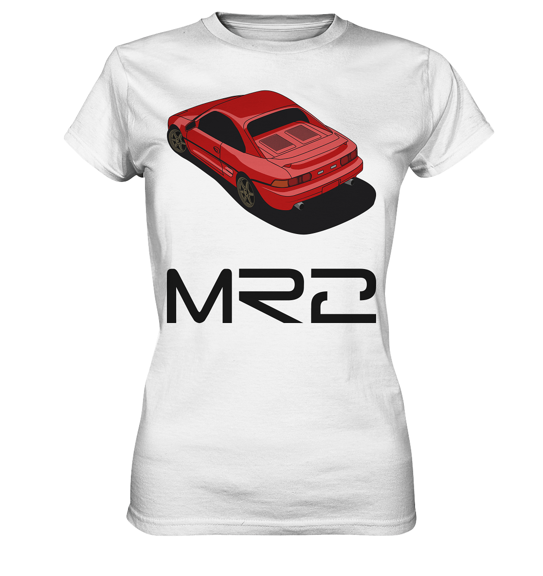 red MR2 - Ladies Premium Shirt - MotoMerch.de