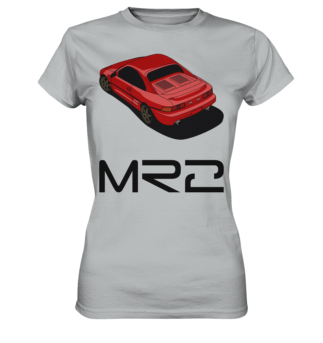 red MR2 - Ladies Premium Shirt - MotoMerch.de