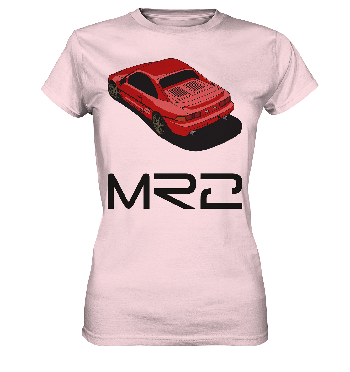 red MR2 - Ladies Premium Shirt - MotoMerch.de