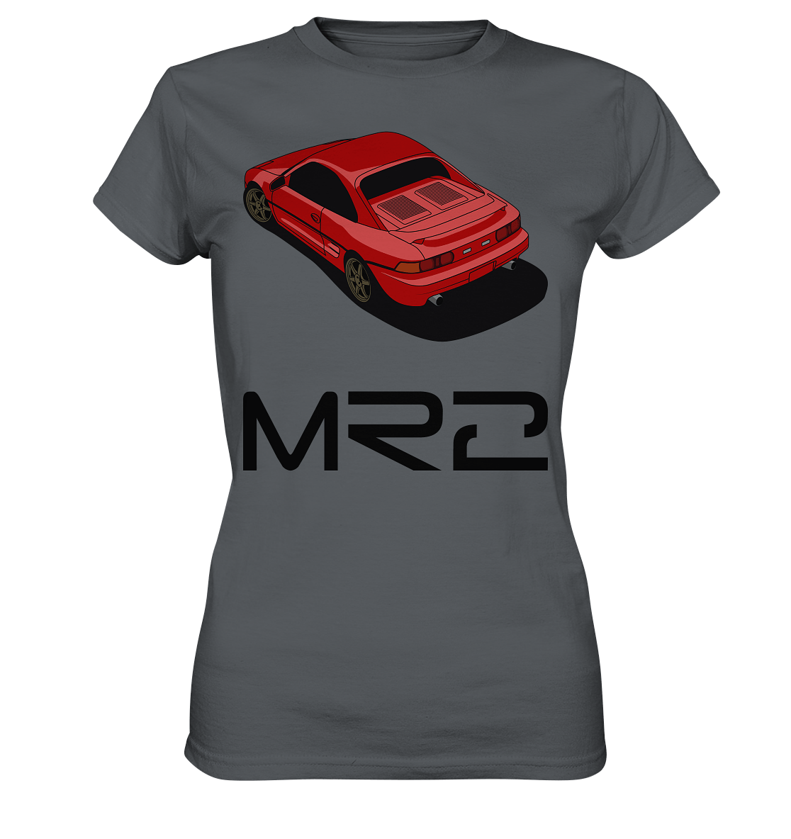 red MR2 - Ladies Premium Shirt - MotoMerch.de