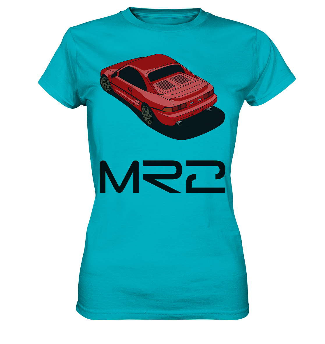 red MR2 - Ladies Premium Shirt - MotoMerch.de