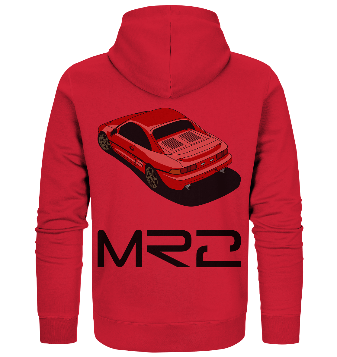 red MR2 - Organic Zipper - MotoMerch.de