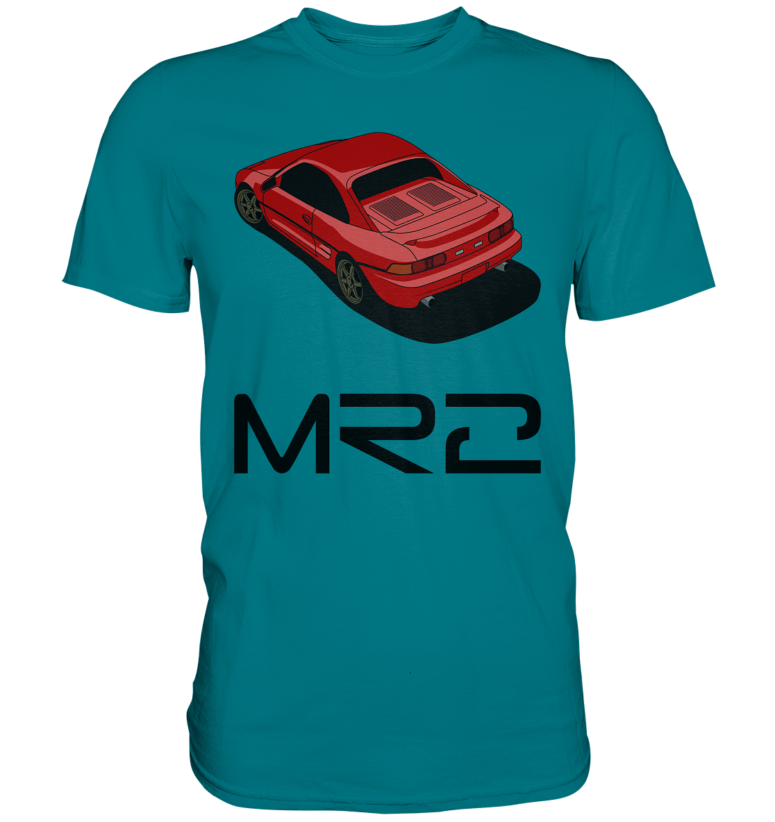 red MR2 - Premium Shirt - MotoMerch.de