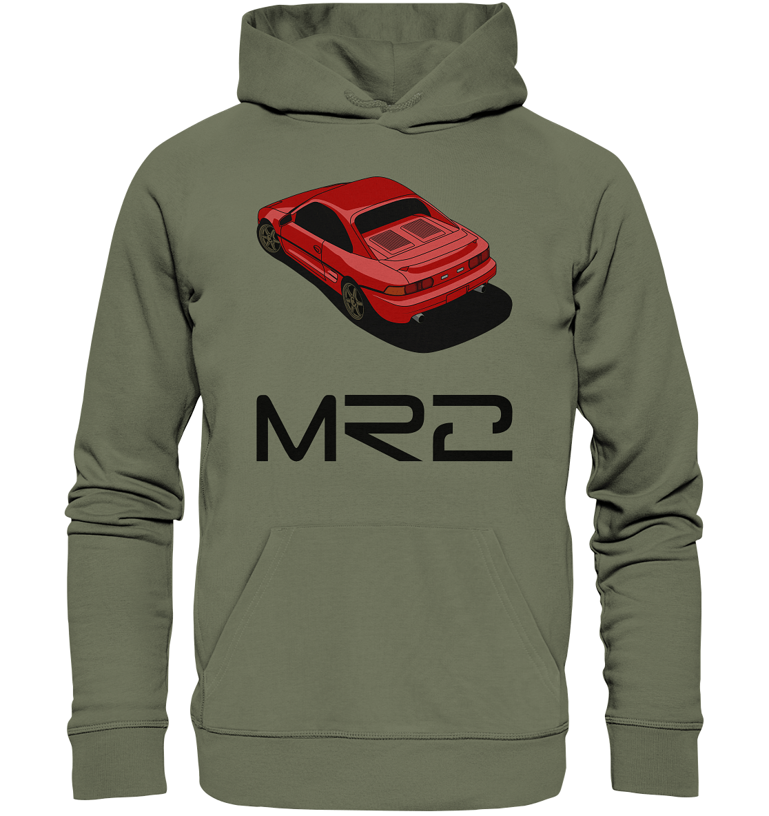 red MR2 - Premium Unisex Hoodie - MotoMerch.de