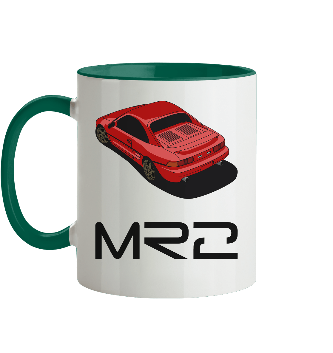 red MR2 - Tasse zweifarbig - MotoMerch.de