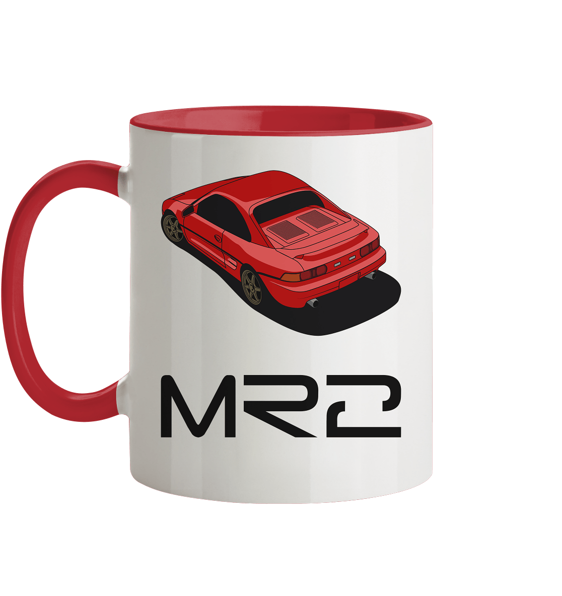 red MR2 - Tasse zweifarbig - MotoMerch.de