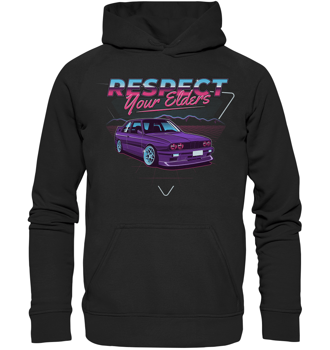 Retro E30 - Basic Unisex Hoodie - MotoMerch.de