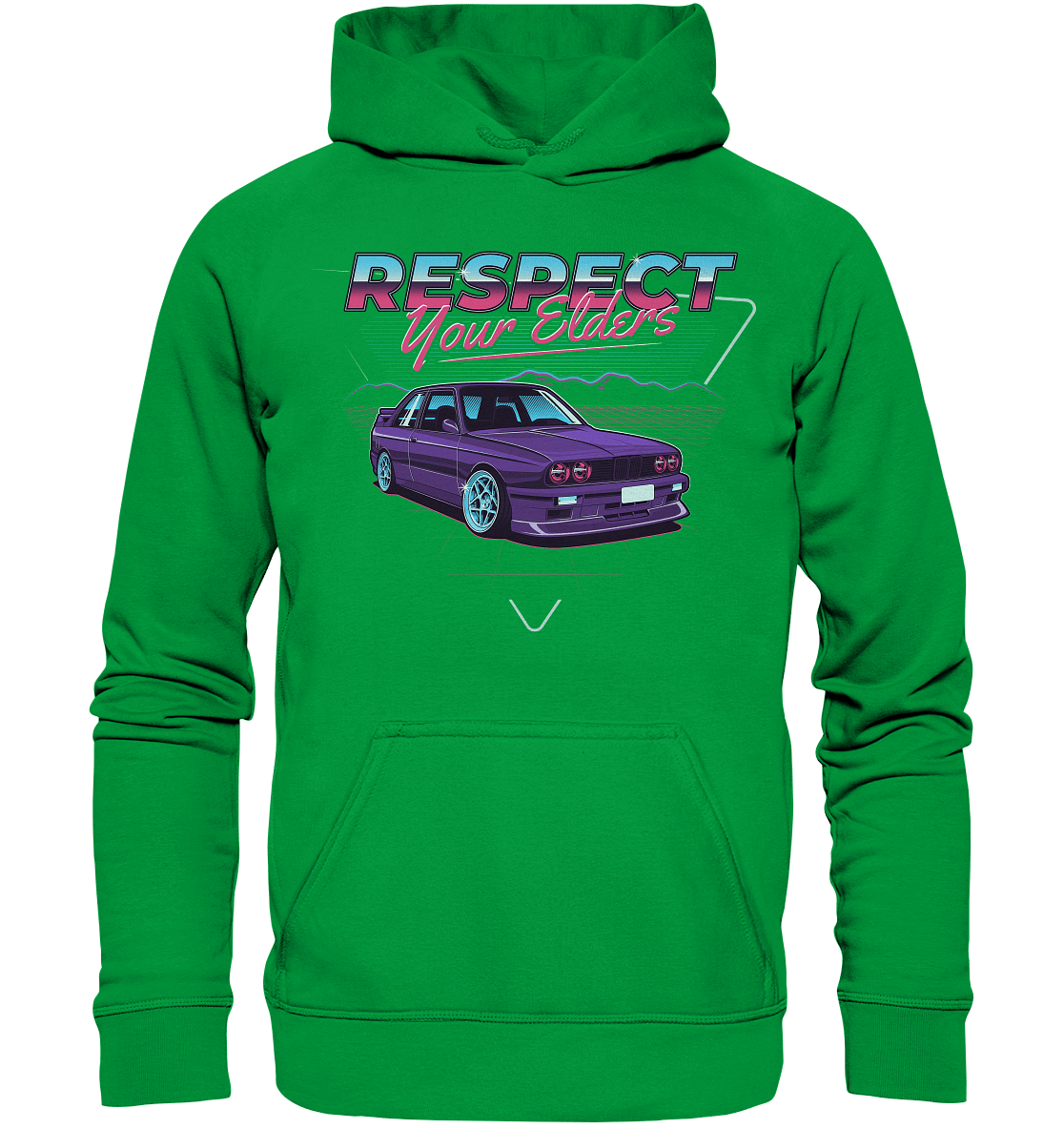 Retro E30 - Basic Unisex Hoodie - MotoMerch.de