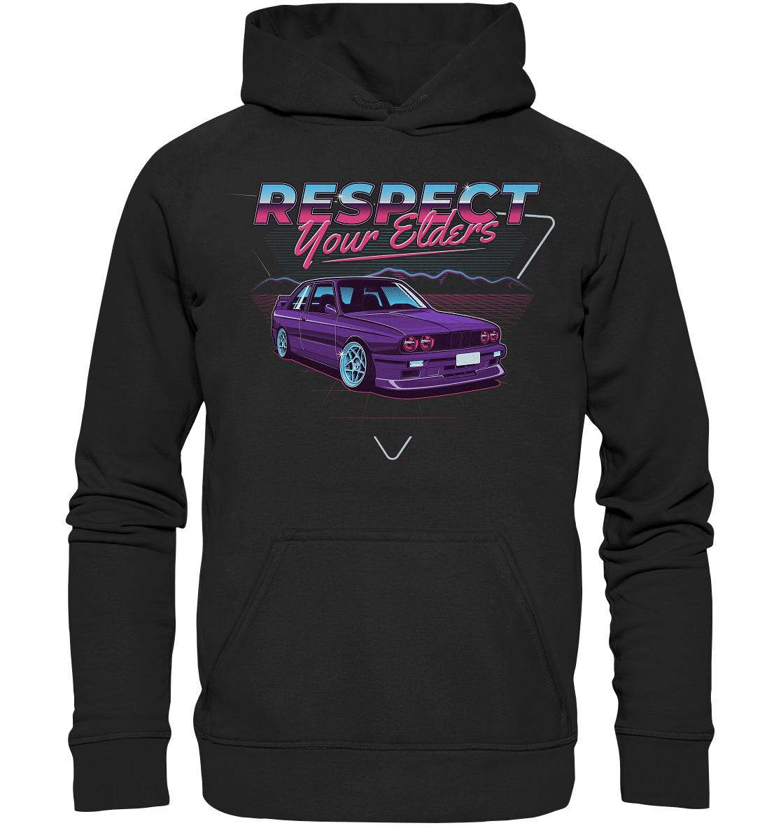 Retro E30 - Basic Unisex Hoodie XL - MotoMerch.de