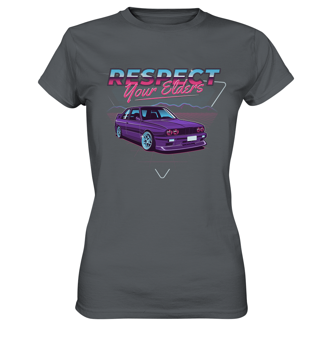 Retro E30 - Ladies Premium Shirt - MotoMerch.de