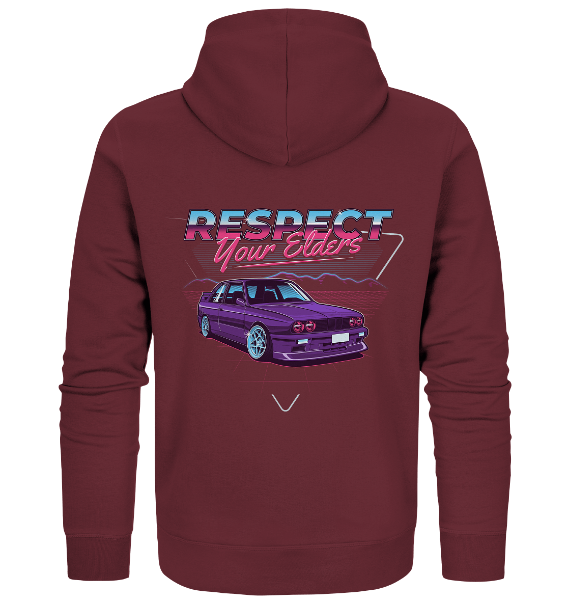 Retro E30 - Organic Zipper - MotoMerch.de