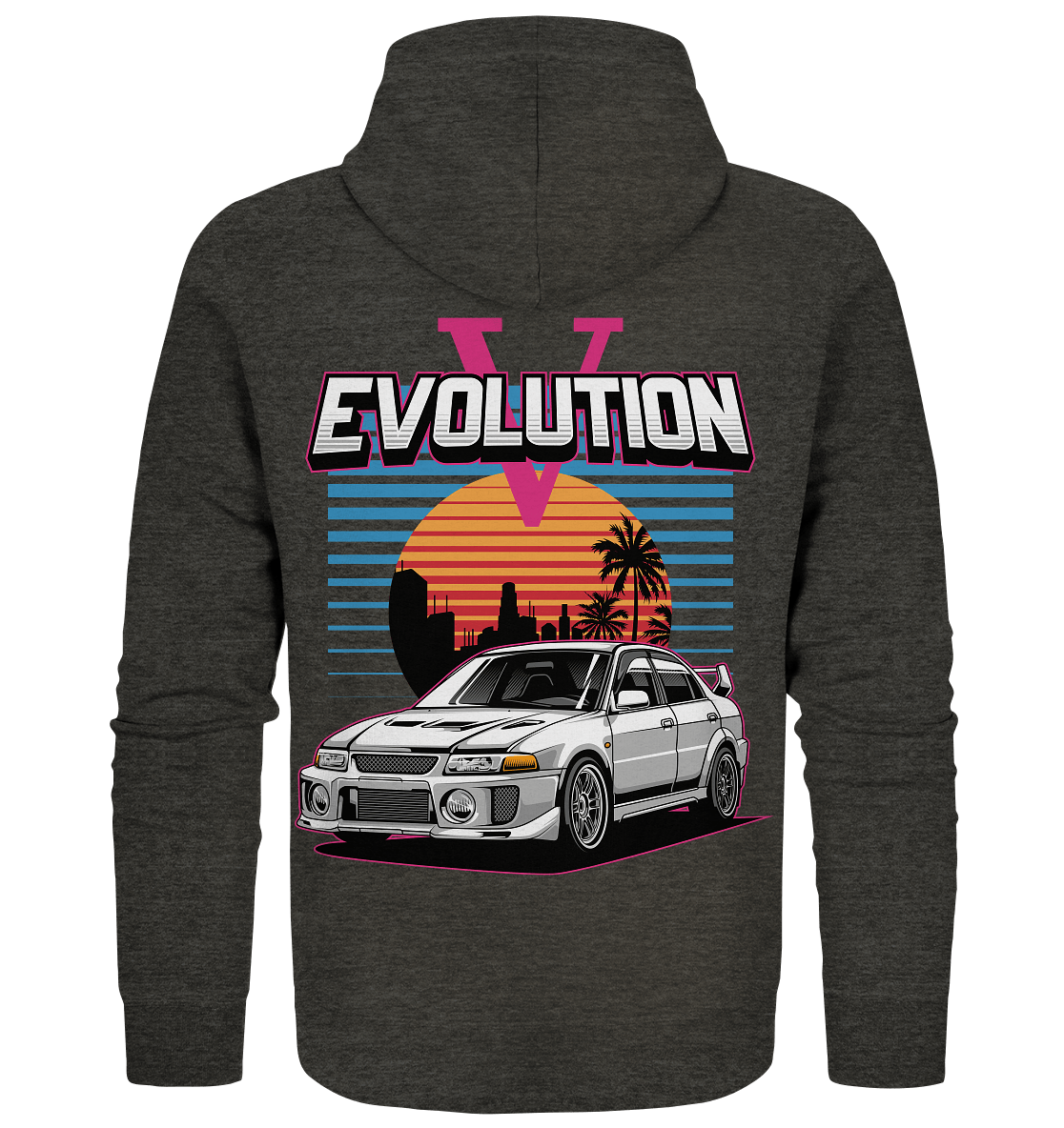 Retro Evo V - Organic Zipper - MotoMerch.de