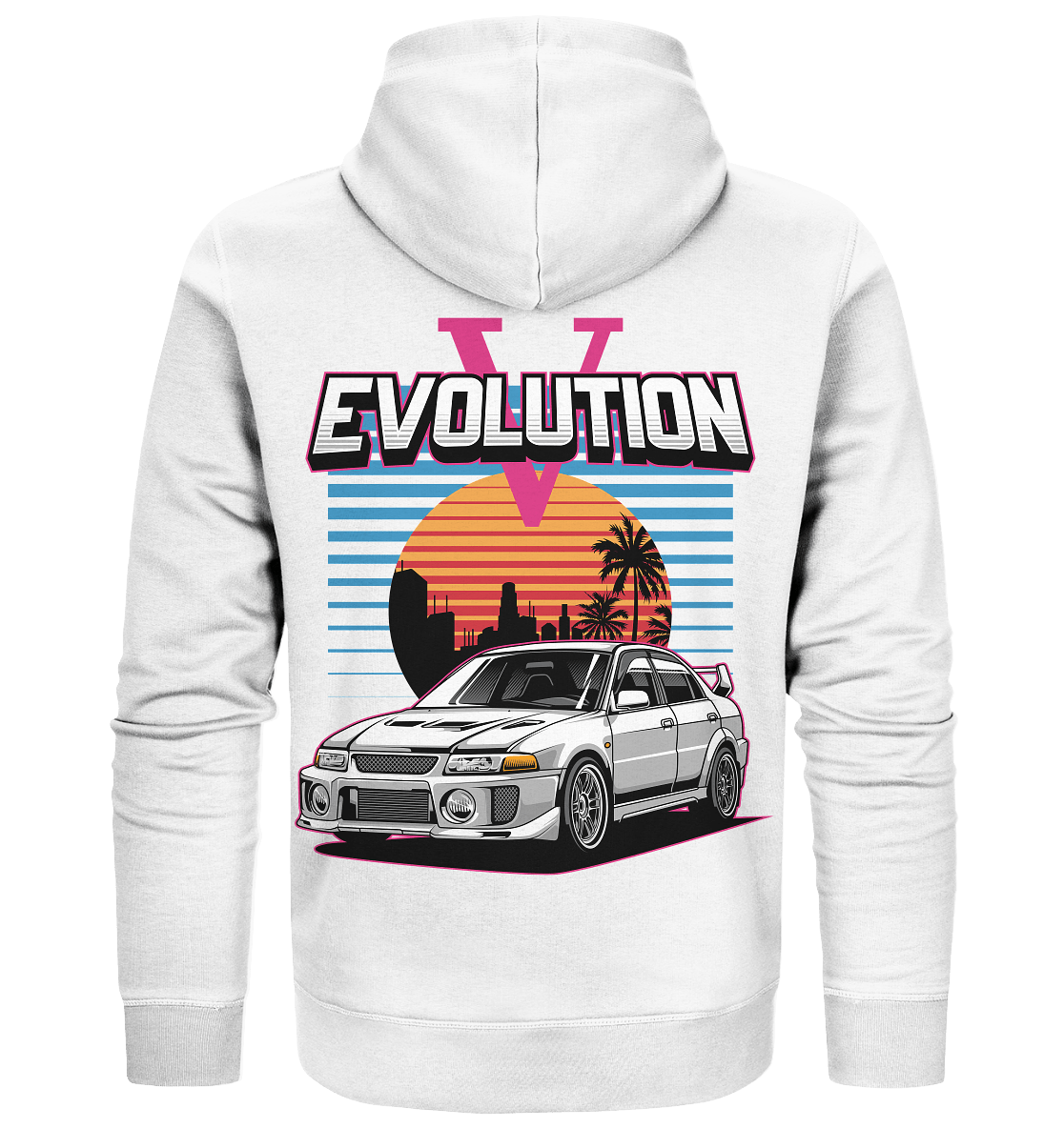 Retro Evo V - Organic Zipper - MotoMerch.de