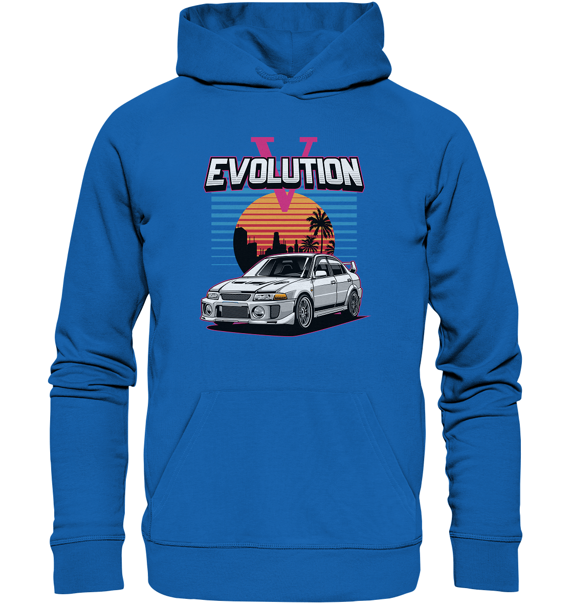 Retro Evo V - Premium Unisex Hoodie - MotoMerch.de