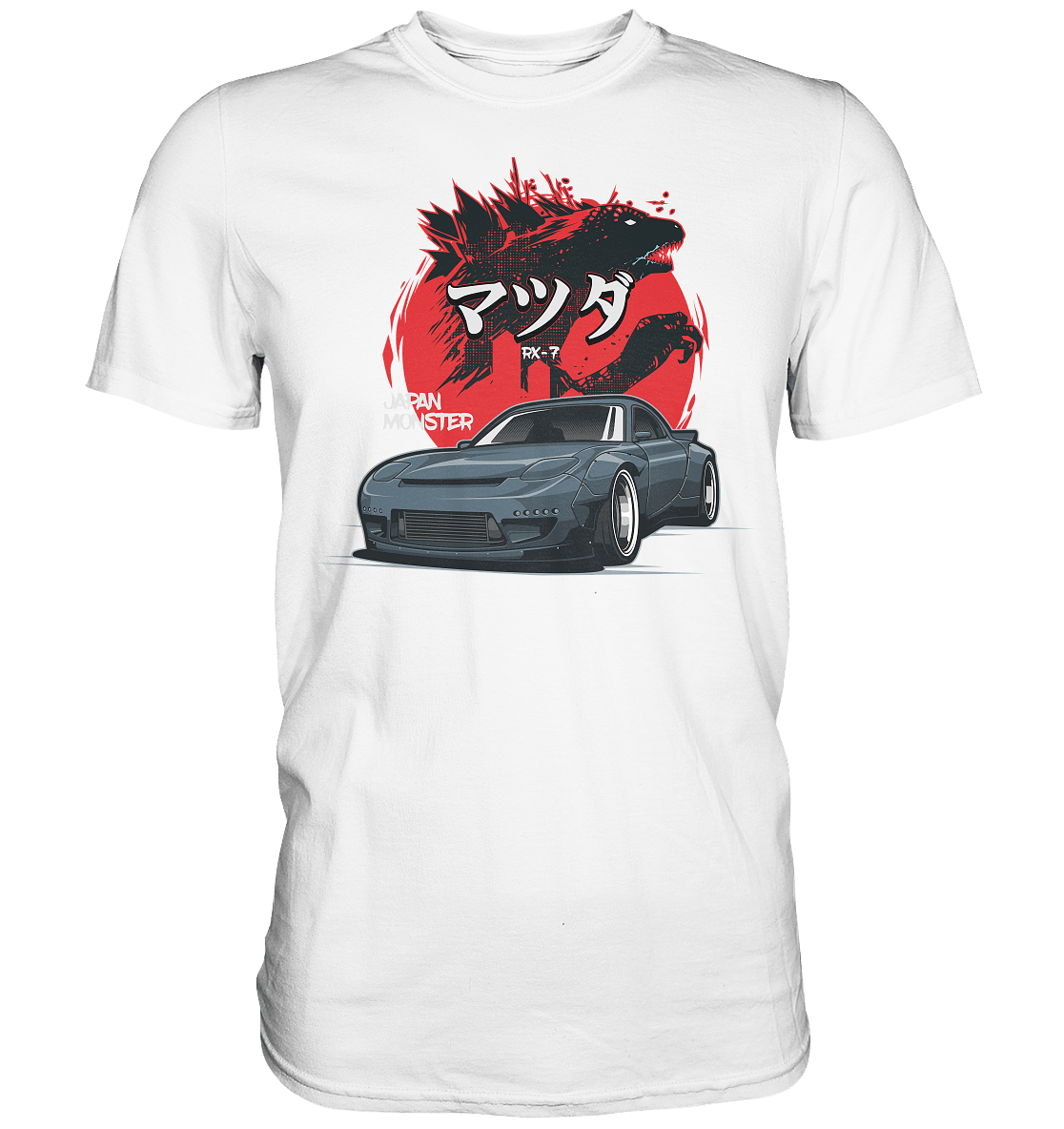 RX7 FD Widebody - Premium Shirt - MotoMerch.de