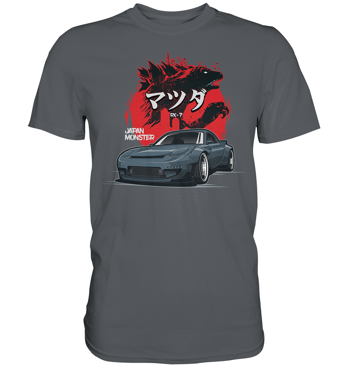 RX7 FD Widebody - Premium Shirt - MotoMerch.de