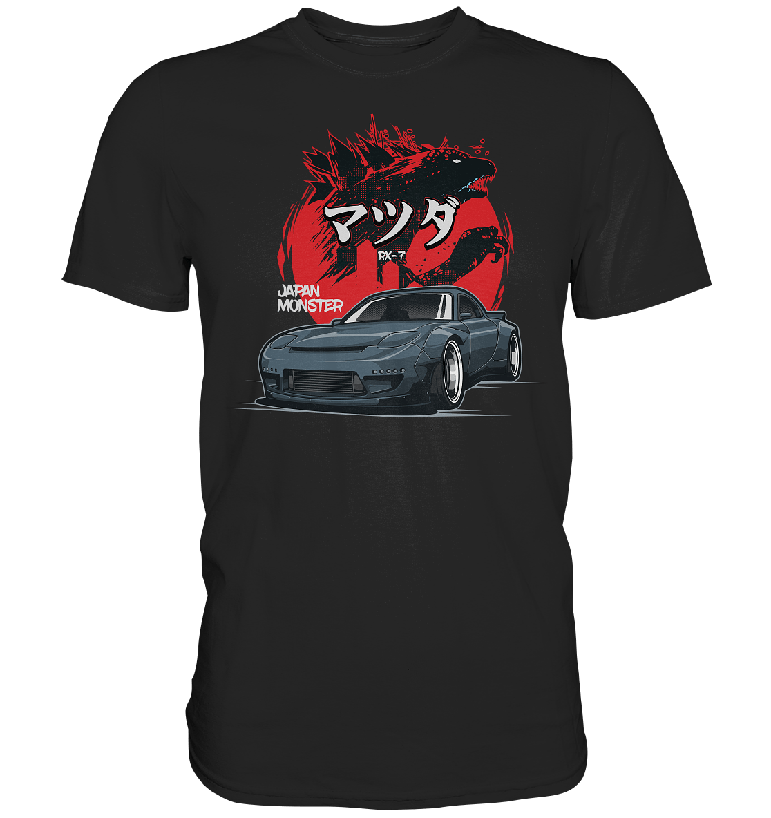RX7 FD Widebody - Premium Shirt - MotoMerch.de