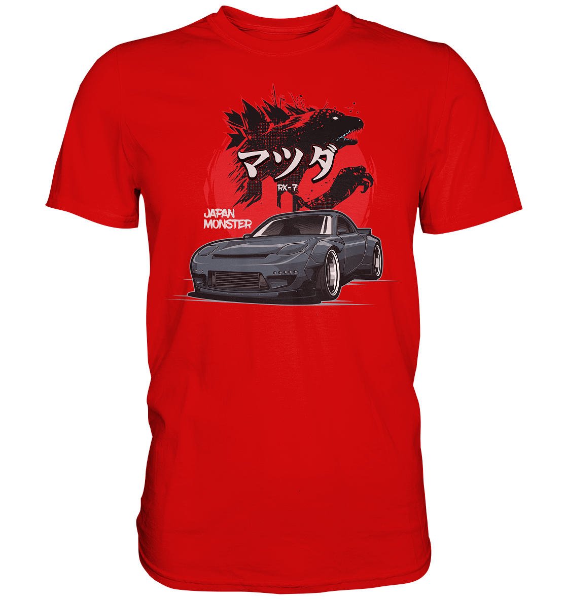 RX7 FD Widebody - Premium Shirt - MotoMerch.de
