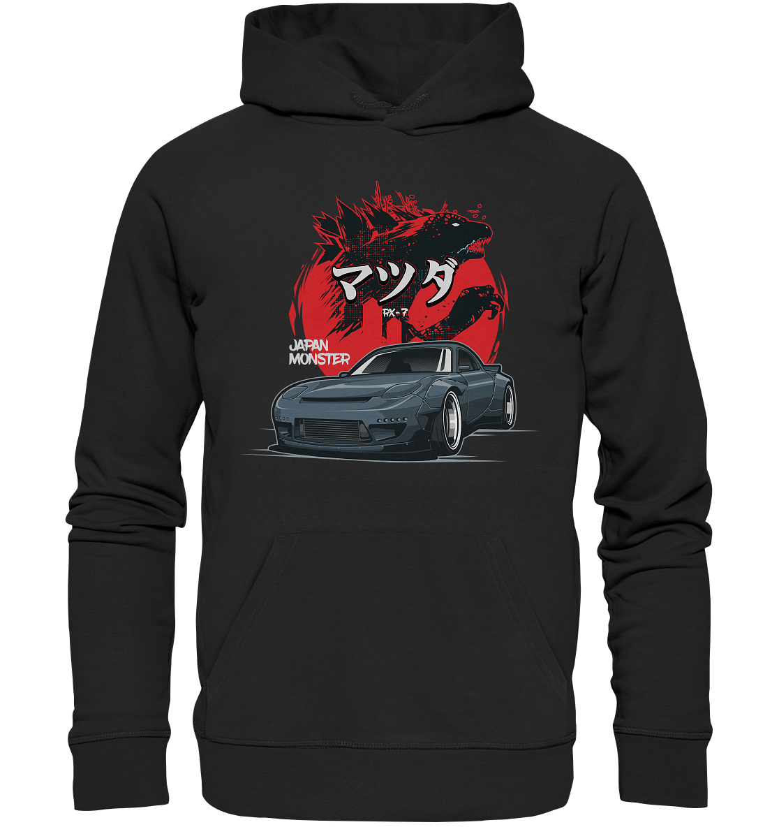RX7 FD Widebody - Premium Unisex Hoodie - MotoMerch.de