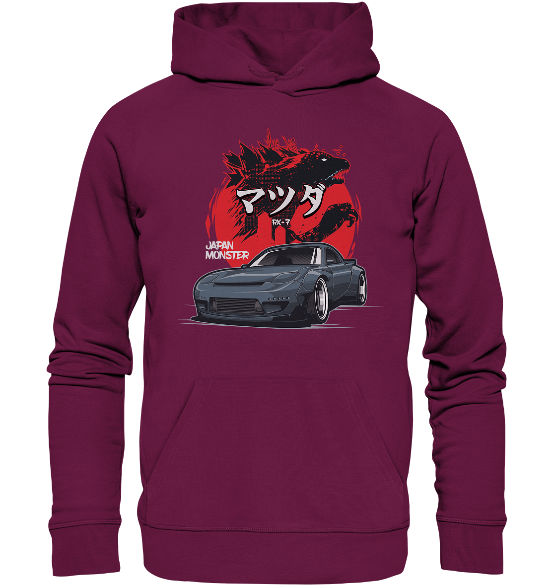 RX7 FD Widebody - Premium Unisex Hoodie - MotoMerch.de