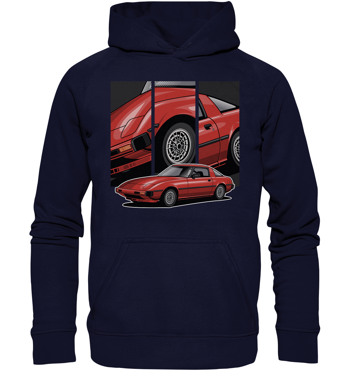 RX7 Savanna - Basic Unisex Hoodie XL - MotoMerch.de