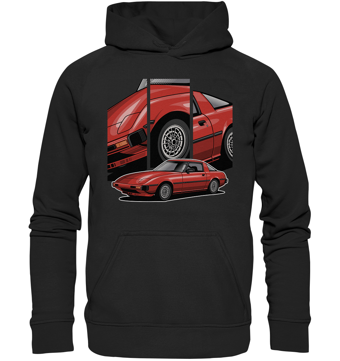 RX7 Savanna - Basic Unisex Hoodie XL - MotoMerch.de