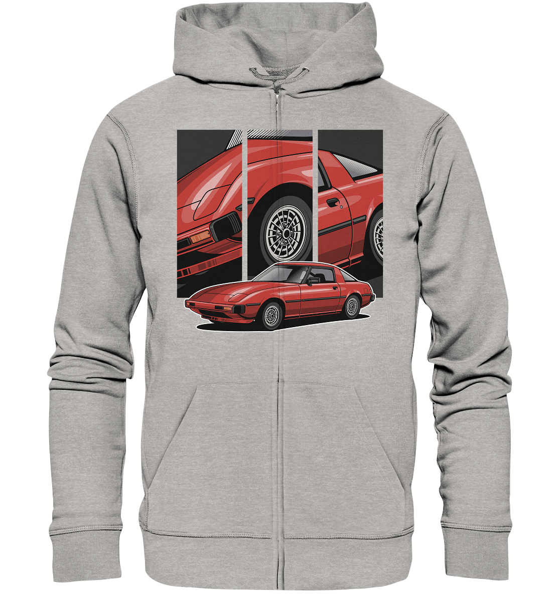 RX7 Savanna - Organic Zipper - MotoMerch.de