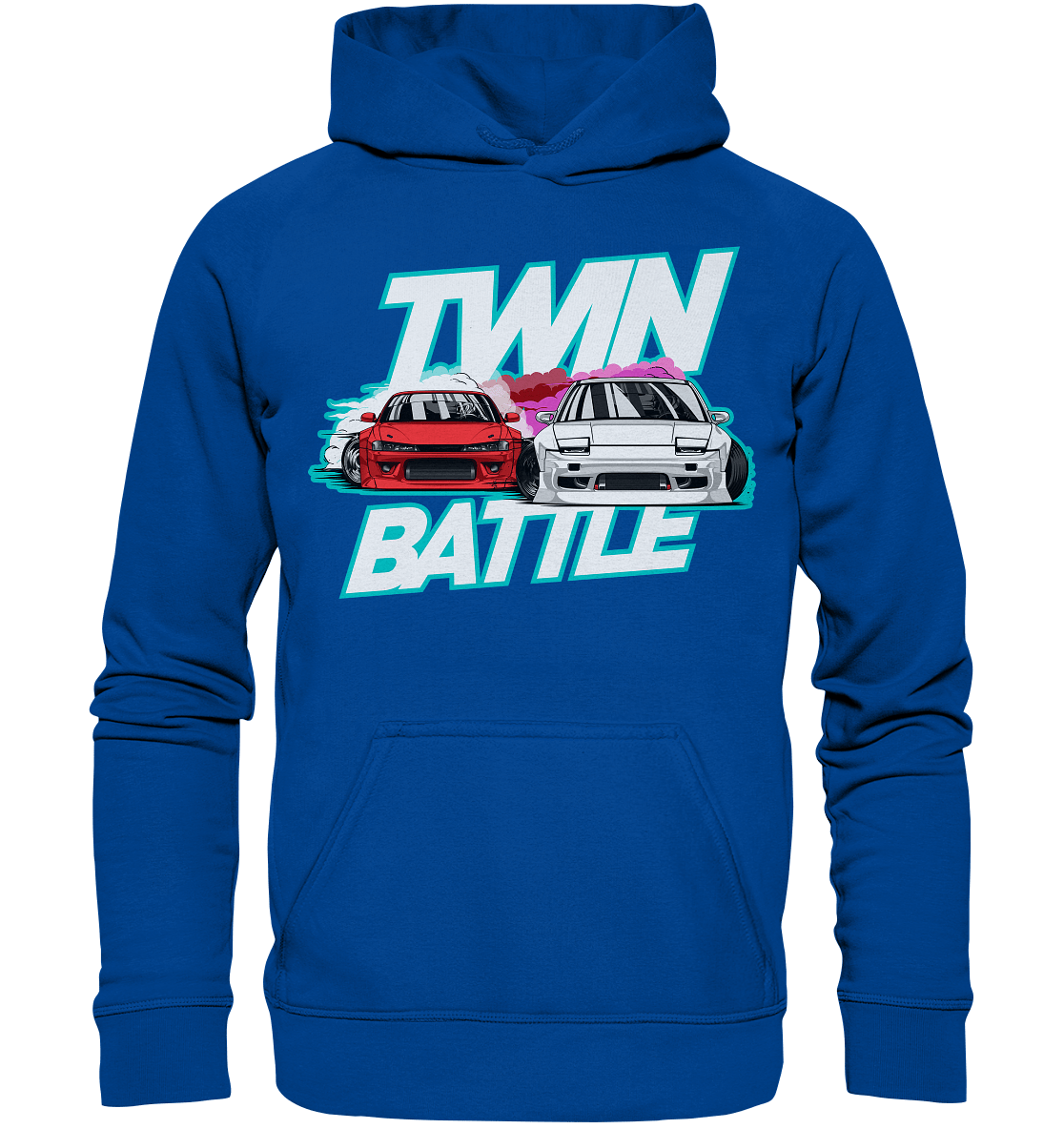 S-Chassis Twin Battle - Basic Unisex Hoodie - MotoMerch.de