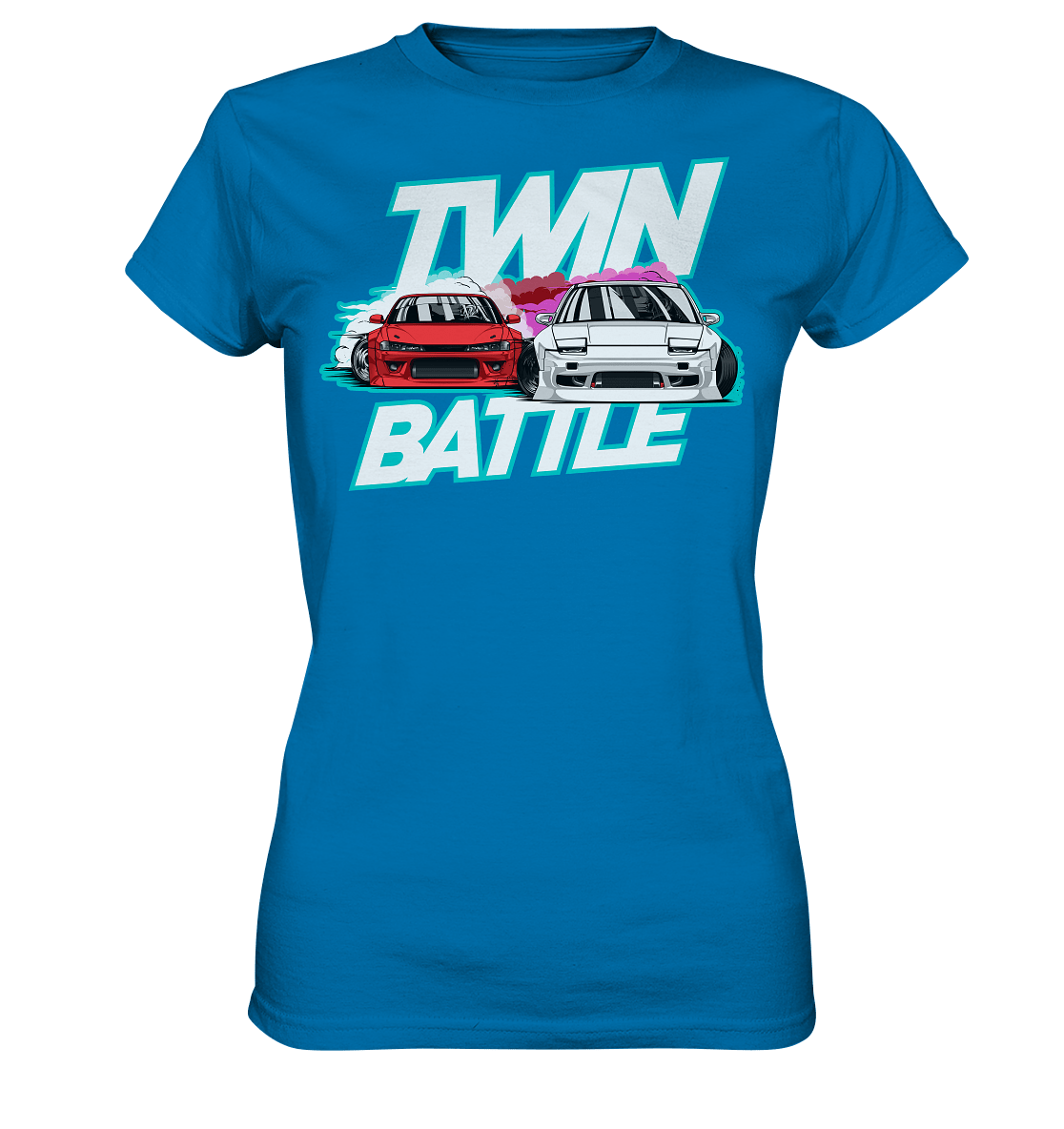 S-Chassis Twin Battle - Ladies Premium Shirt - MotoMerch.de