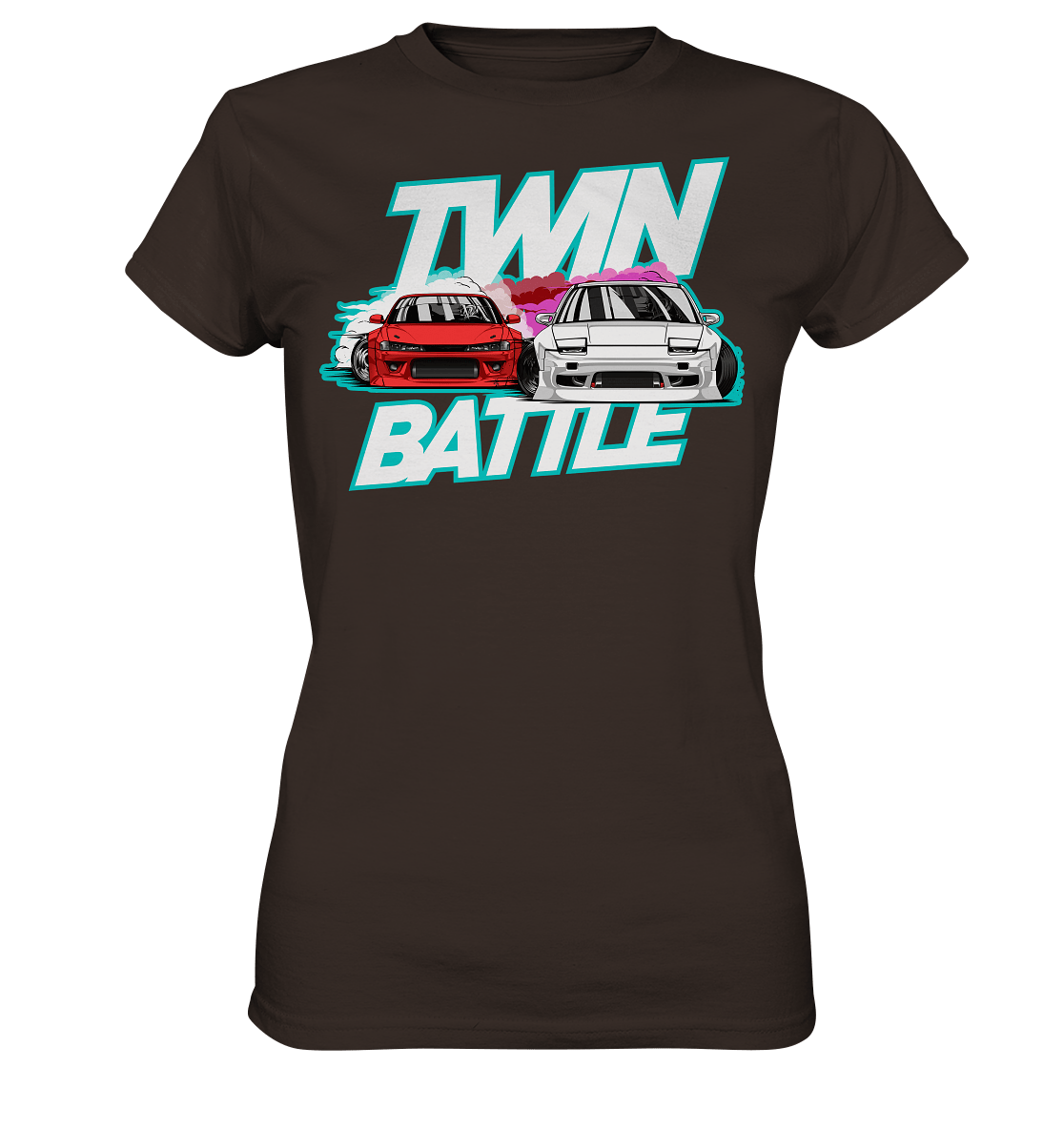 S-Chassis Twin Battle - Ladies Premium Shirt - MotoMerch.de