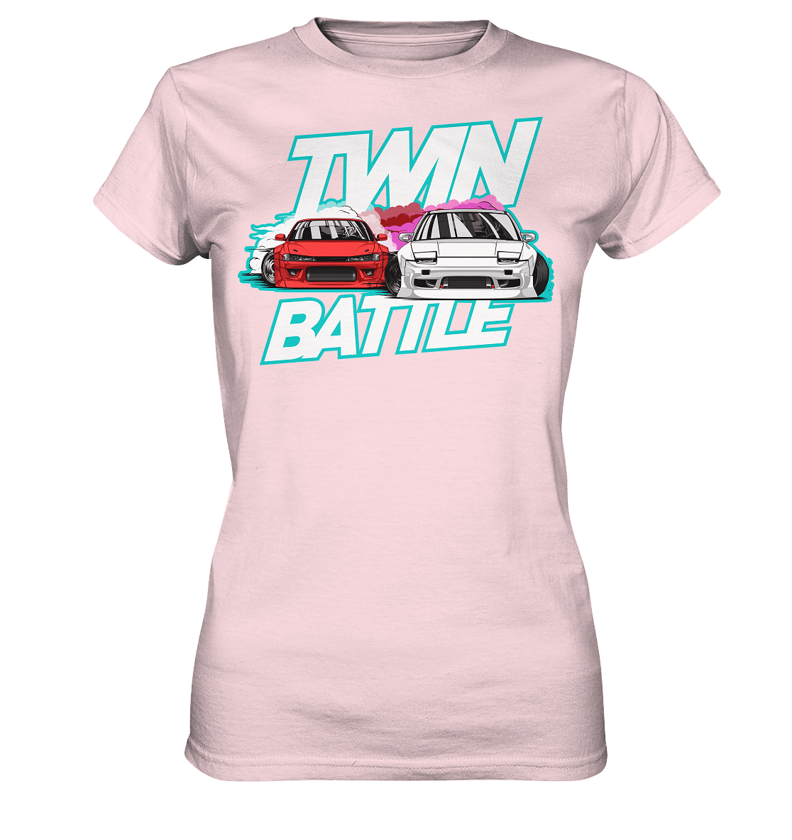 S-Chassis Twin Battle - Ladies Premium Shirt - MotoMerch.de