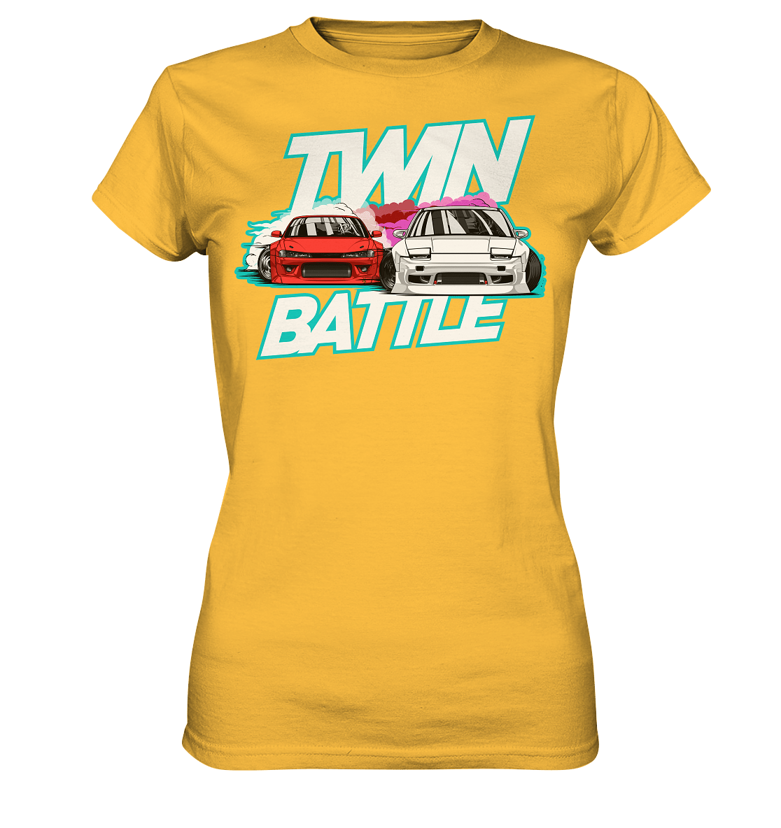 S-Chassis Twin Battle - Ladies Premium Shirt - MotoMerch.de
