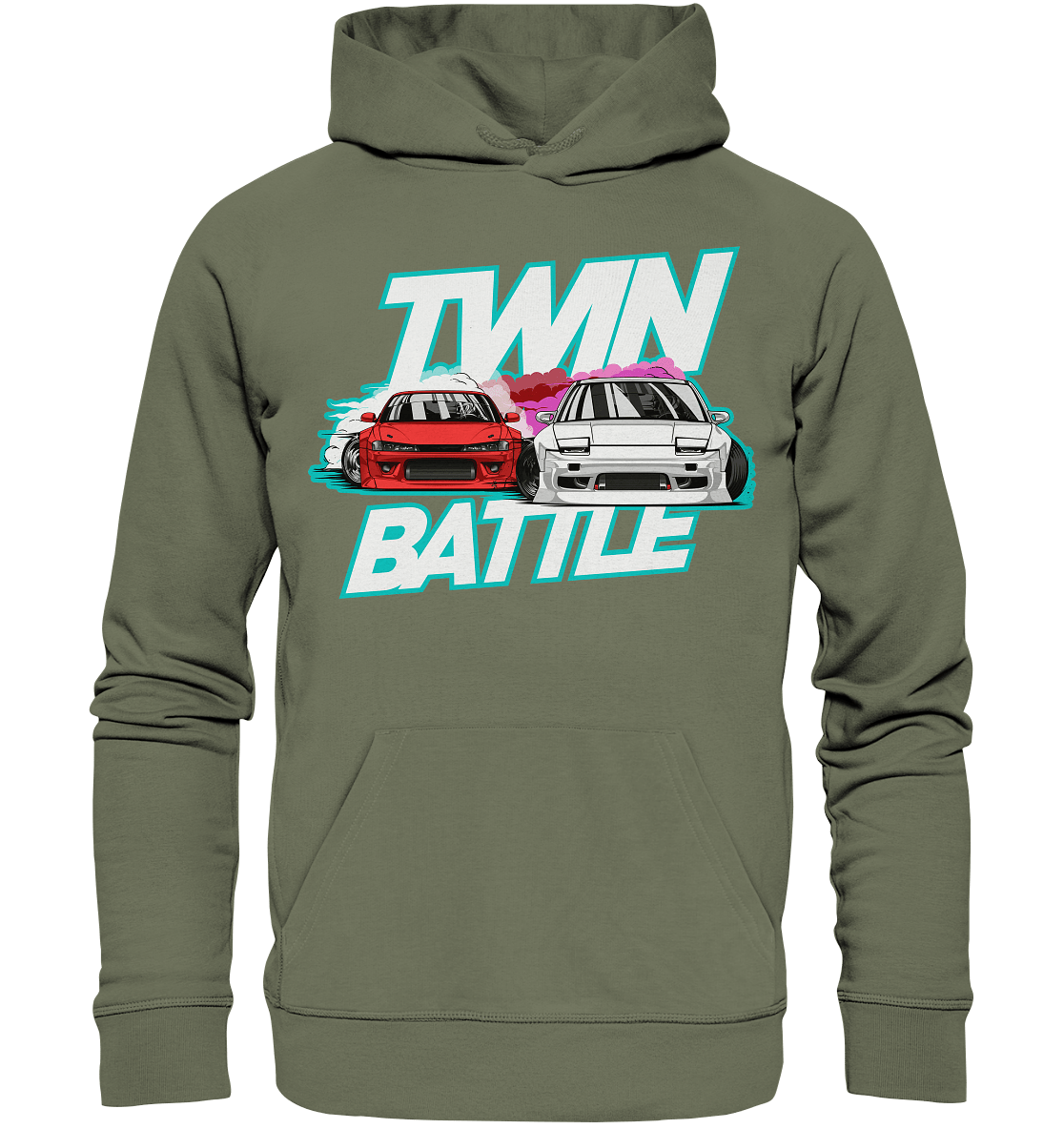 S-Chassis Twin Battle - Premium Unisex Hoodie - MotoMerch.de