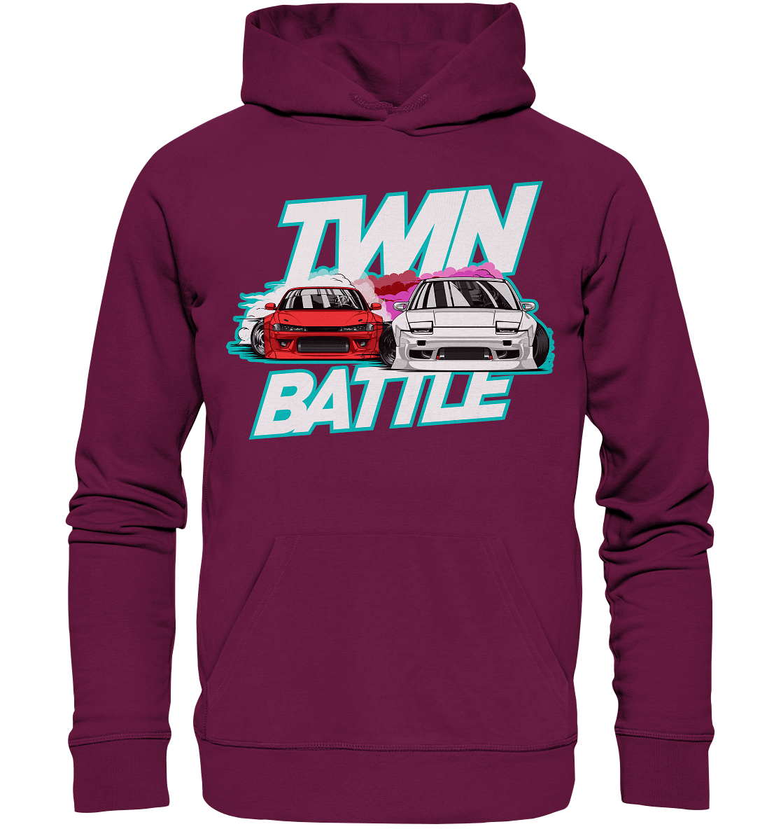 S-Chassis Twin Battle - Premium Unisex Hoodie - MotoMerch.de