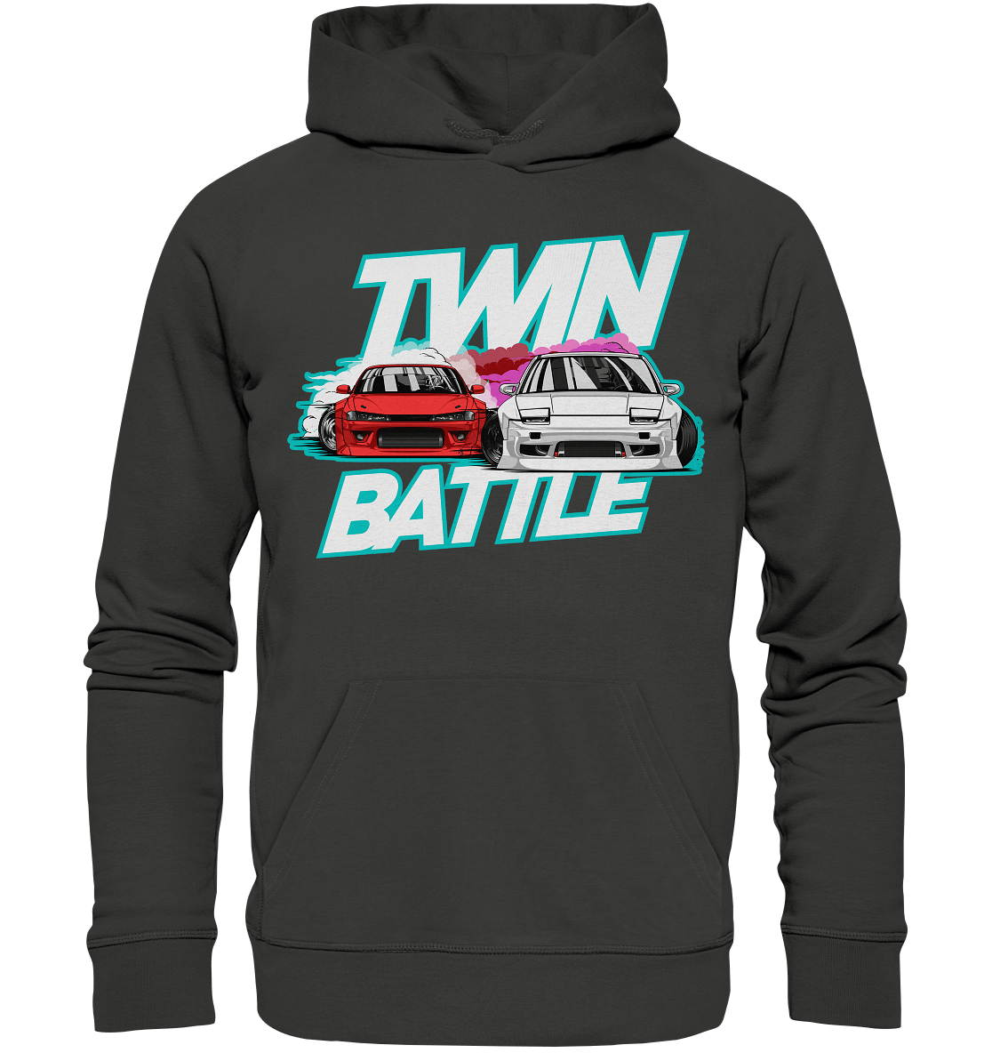 S-Chassis Twin Battle - Premium Unisex Hoodie - MotoMerch.de